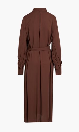 Belted Cotton Shirt Dress