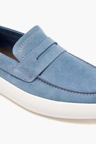 Suede Boat Loafers