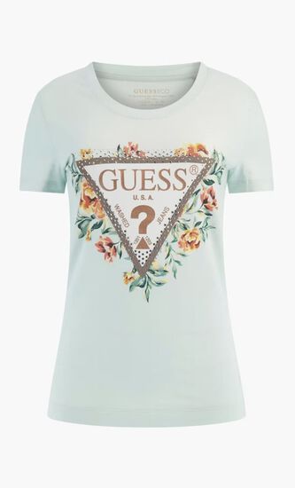 Triangle Floral T-Shirt