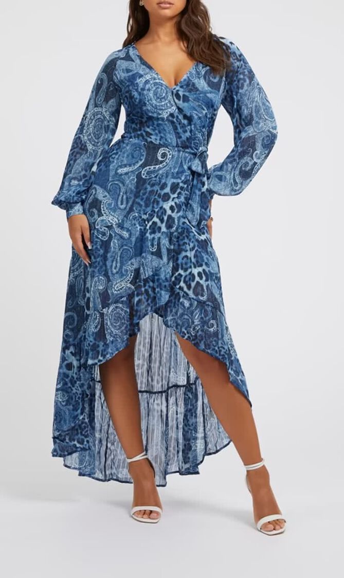 Paisley Printed Dress
