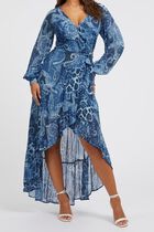 Paisley Printed Dress