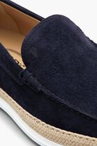 Suede Slip On Loafers