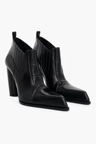 MOON BEATLE SHADE ANKLE BOOT BLACK BLACK