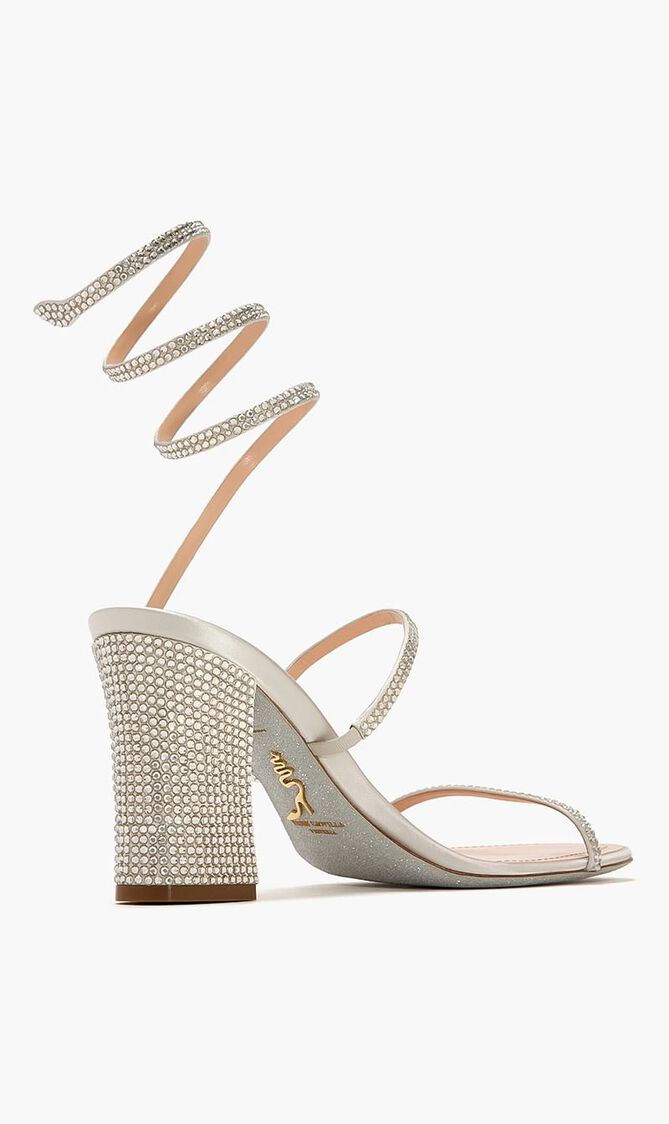 Grey Satin/C.Silver Shade Strass