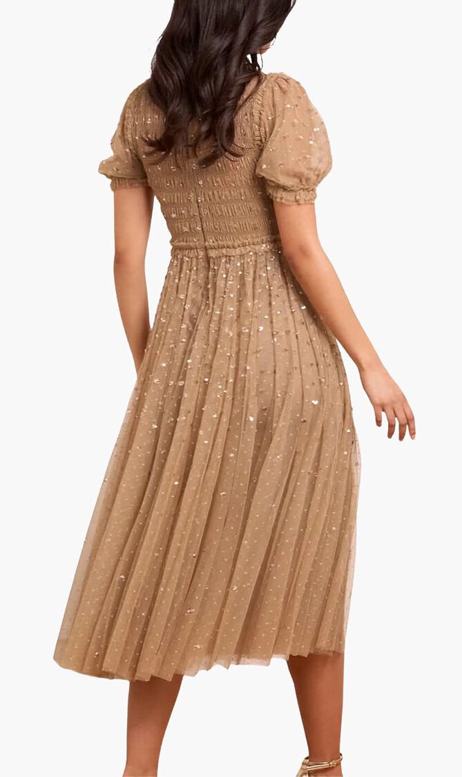 Sequin Giselle Smocked Ballerina Dress