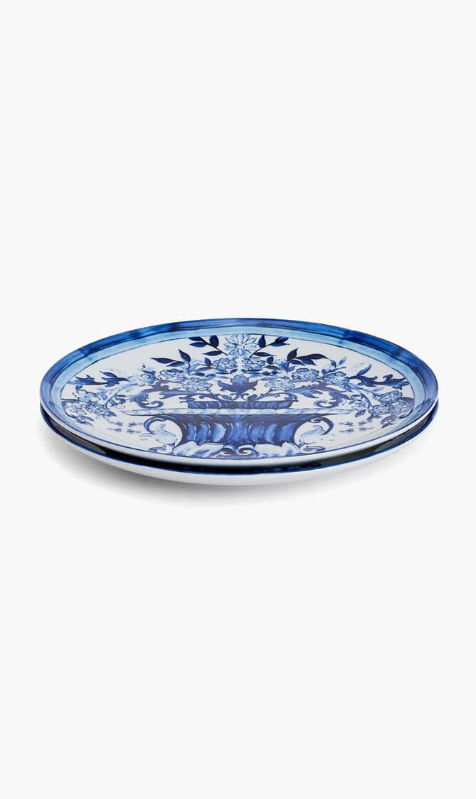 Blu Mediterraneo Dinner Plate Round 26cm Set Of 2
