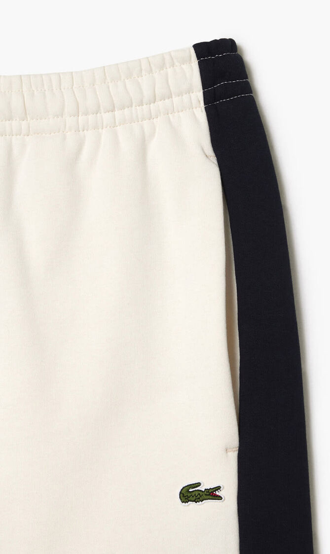 Brushed Fleece Colourblock Jogger Shorts