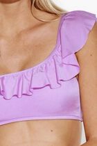 Shine On One Shoulder Bikini Top