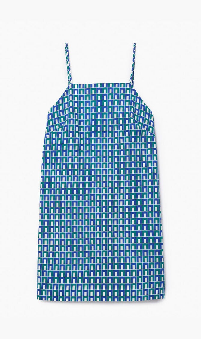 Lightweight Printed Cotton Sun Dress