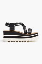 Elyse Striped Platform Sandals