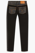 DENIM JEANS SKINNY INSERT JERSEY