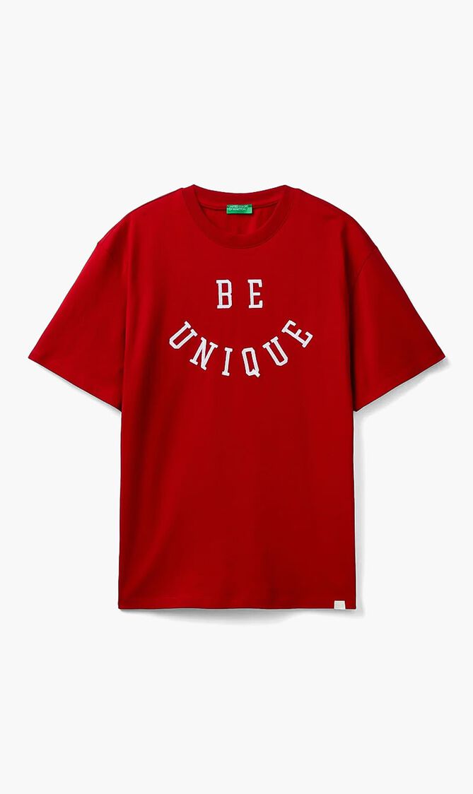 Slogan Print T-shirt