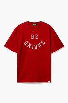 Slogan Print T-shirt