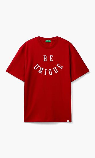 Slogan Print T-shirt