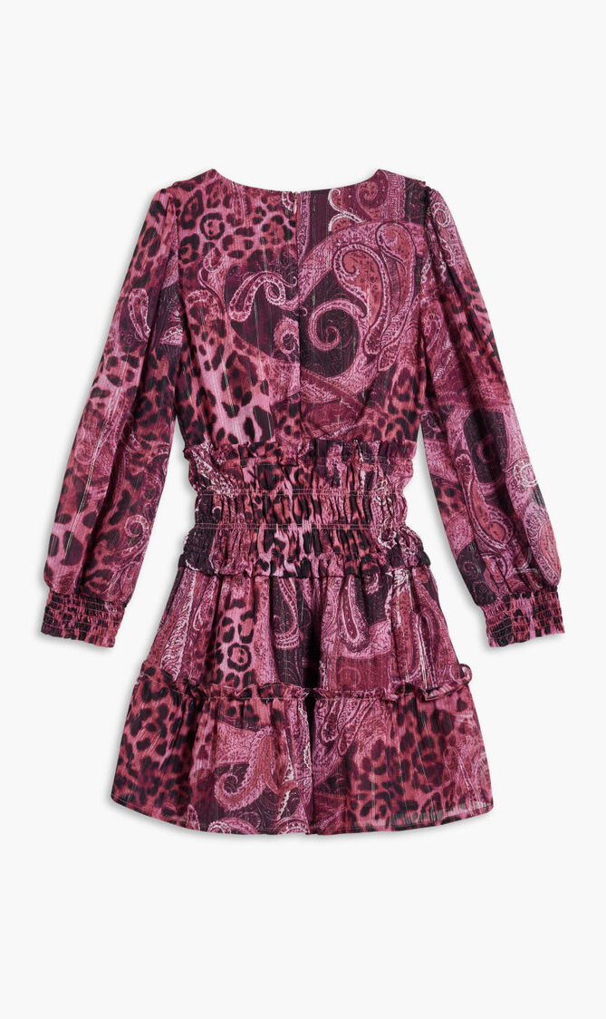 LS CHIFFON DRESS_MINI ME