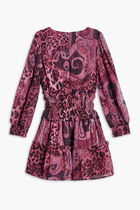 LS CHIFFON DRESS_MINI ME