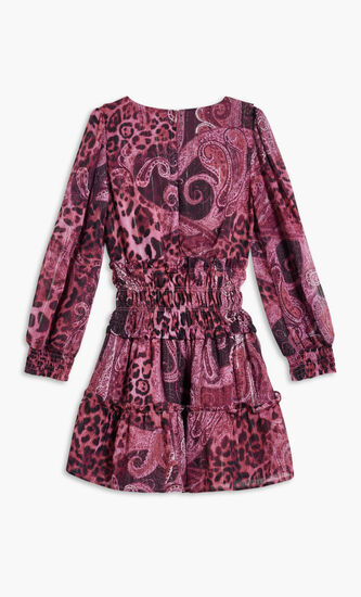 LS CHIFFON DRESS_MINI ME