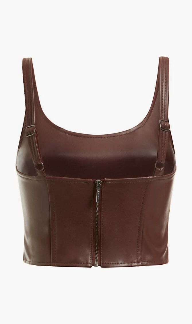 SL SABELLLA PU TOP - OP 2 WAY BUTTER STR PU 220GSM