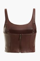 SL SABELLLA PU TOP - OP 2 WAY BUTTER STR PU 220GSM