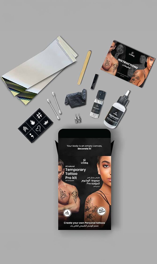 Temporary Tattoos - Freehand Pro Kit