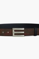 Paisley Print Leather Belt Paisley Print Leather Belt