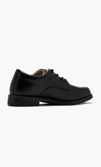 LOW CUT LACE UP SHOE BLACK