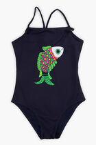One-piece Sweet Fishes Swimsuit 