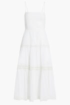 SL LACE UP LONG SAFA DRESS