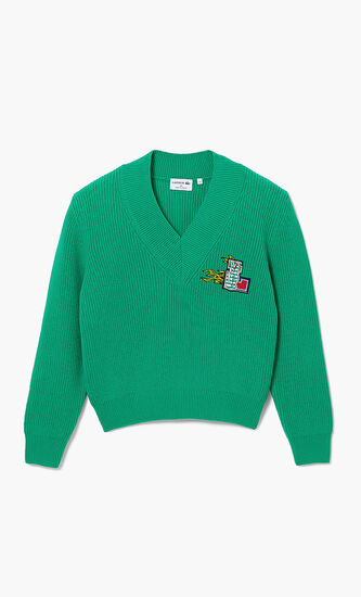 Knitted Logo Sweater