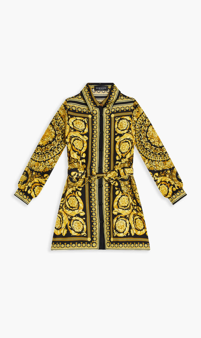 DRESS BAROQUE KIDS TWILL SETA