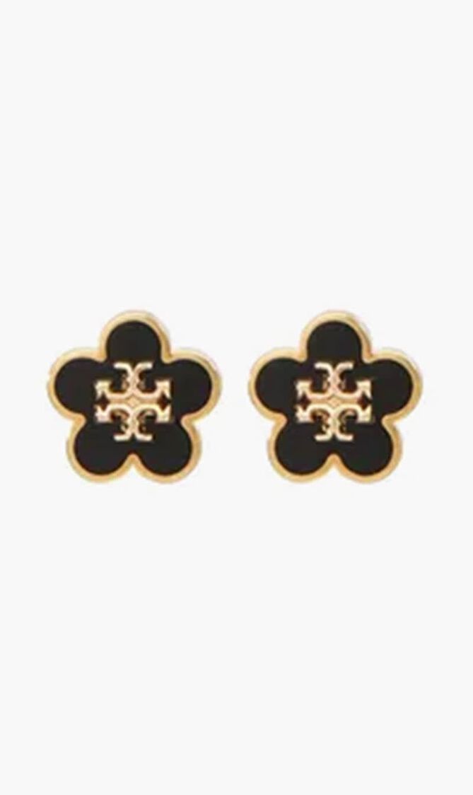 Kira Enamel Flower Stud Earring