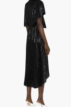 WOODGRAIN LUREX DRESS