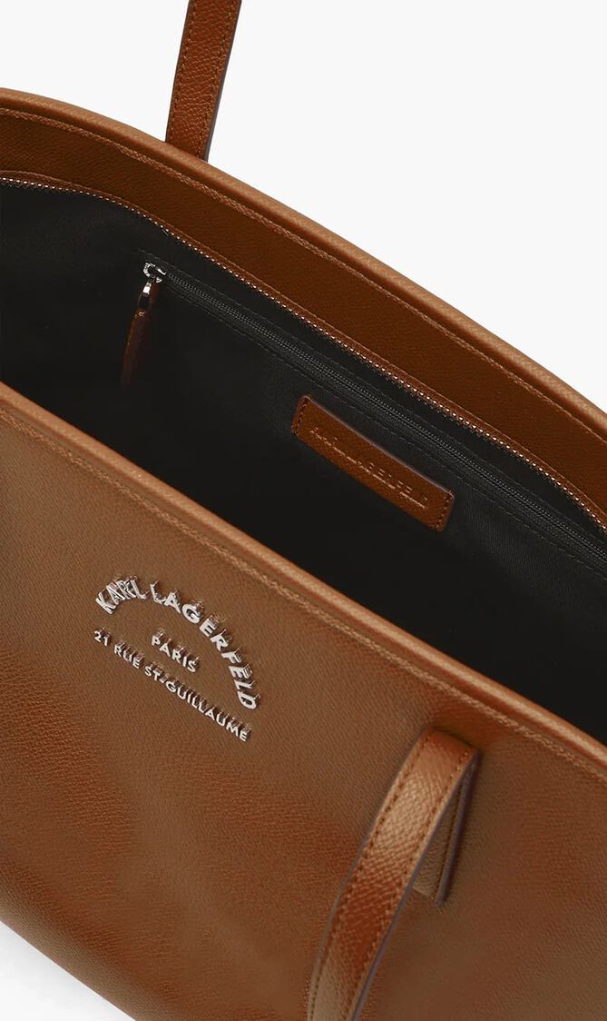 Rue St-Guillaume Metal Tote Bag