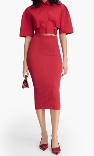 Ribbed Skirt