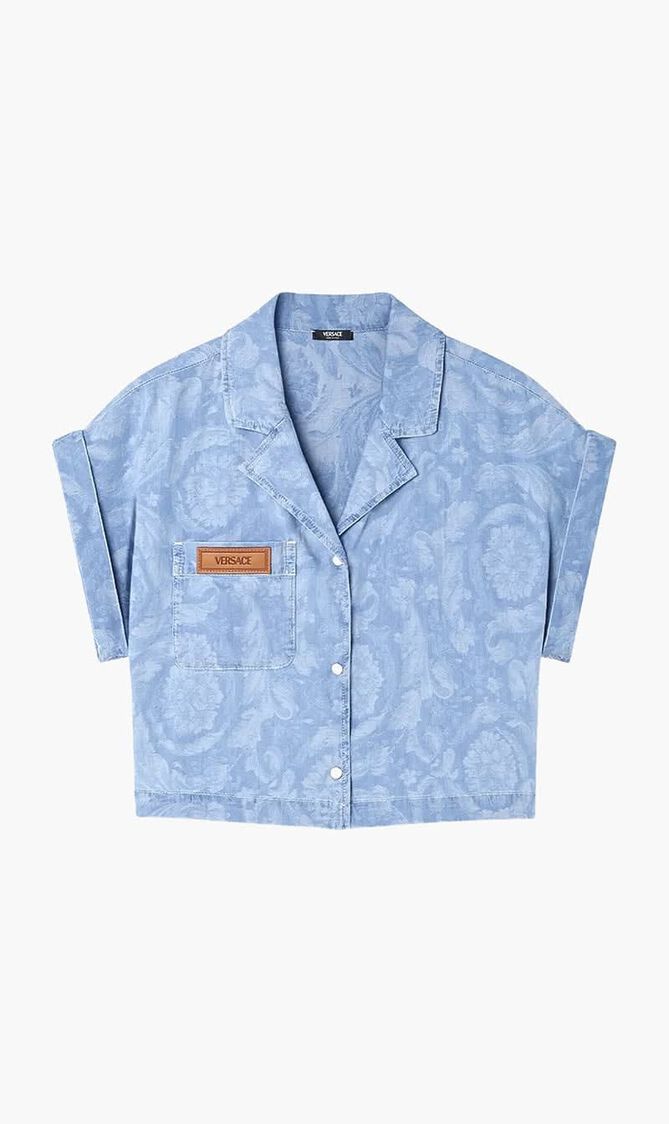 Barocco Print Shirt