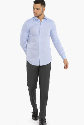 Knitted Weave Fulham Classic Fit Shirt