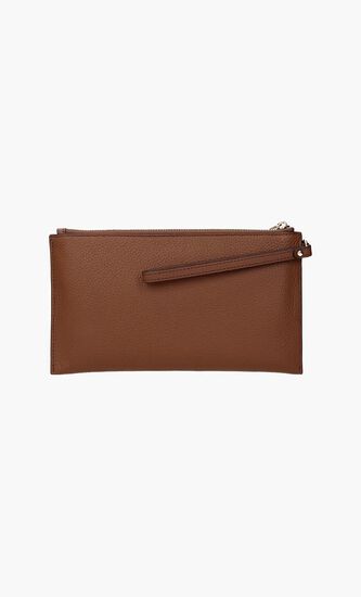 Pebbeled Leather Pouch