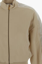 CONDENCED CROP TRACKJKT OYSTER WHITE NO