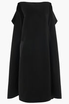 Sleeveless Cape Dress