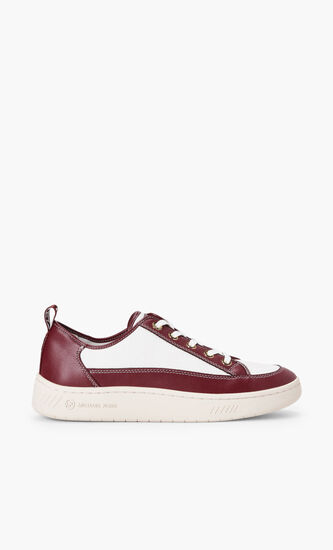 Shea Two Tone Faux Leather Sneakers