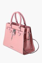 Textured Leather Tote Bag