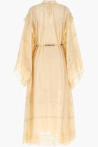 RHIANNON LACE TRIM MIDI DRESS