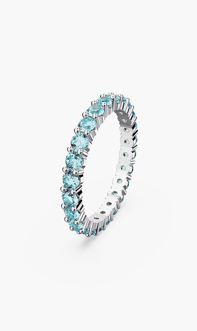 SJC MATRIX RING AQUA BLU/RHS 60 MM