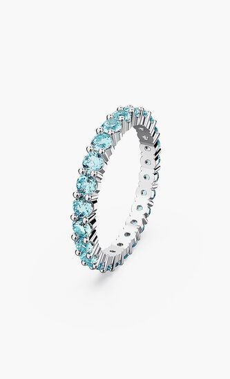 SJC MATRIX RING AQUA BLU/RHS 60 MM