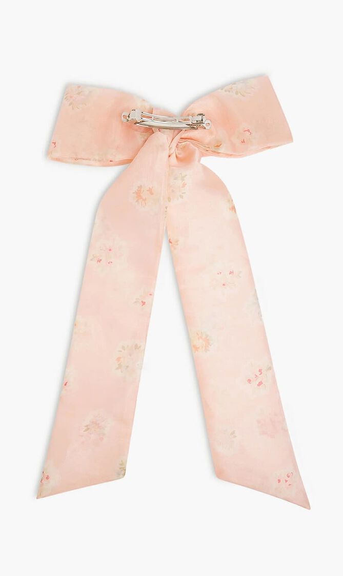 Silk Bow Hair Clip