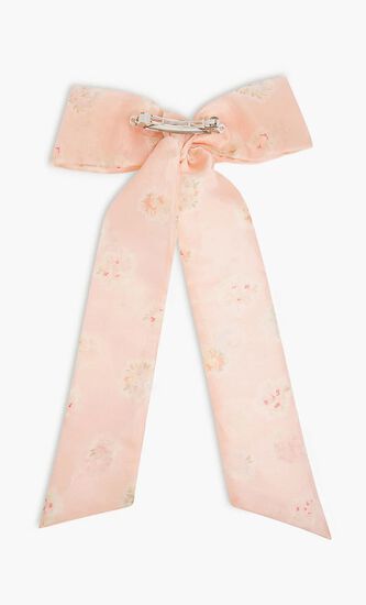 Silk Bow Hair Clip