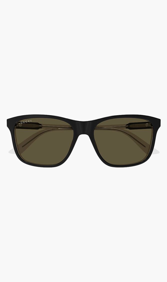 Crystal Rectangular Sunglasses