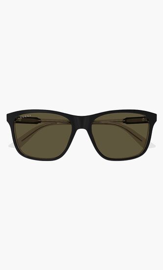 Crystal Rectangular Sunglasses