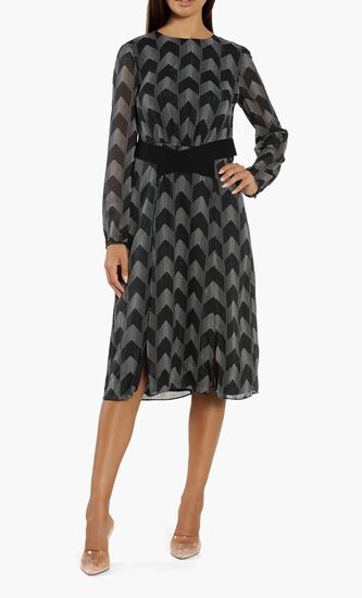 Aselli Atlas Double Split Midi Dress