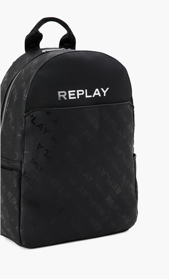 Signature Print Backpack